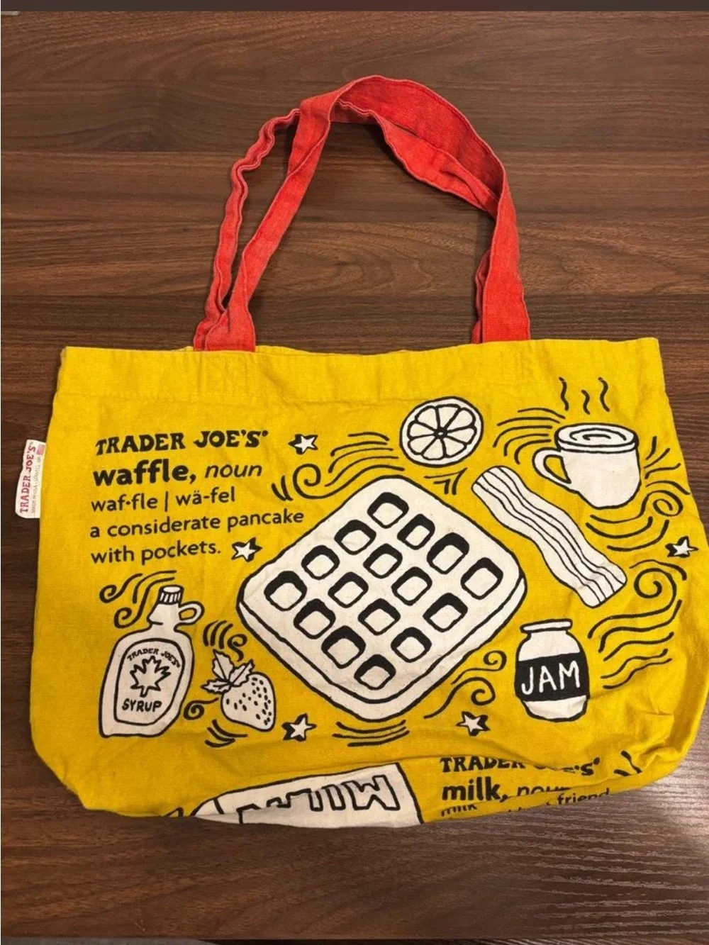 Trader Joe's tote bag